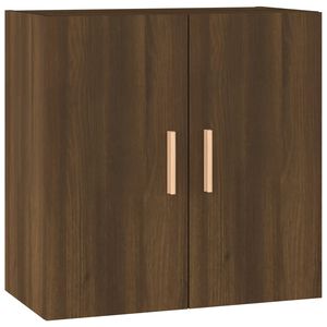 vidaXL Wall Cabinet Brown Oak 60x30x60 cm Engineered Wood