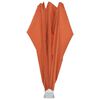 vidaXL Collapsible Terrace Side Awning Terracotta 200 cm