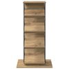vidaXL Magazine Rack Artisan Oak 68 x 40 x 123.5 cm Engineered Wood