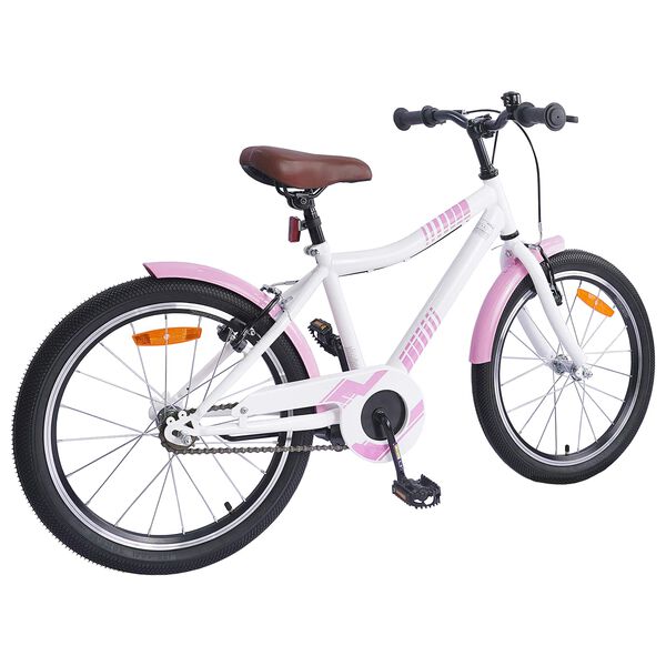 vidaXL Kids Bike 24'' for 8-12 Years Old Light Pink