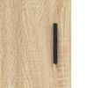 vidaXL Wall Cabinet Sonoma Oak 60x31x60 cm Engineered Wood