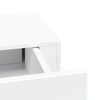 vidaXL Wall-mounted Drawer Shelf White 40x23.5x10 cm MDF