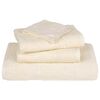 vidaXL Guest Towels "FROGN" 10 pcs Cream 30x50 cm 360 gsm
