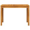 vidaXL Garden Dining Table 110x55x75 cm Solid Wood Acacia