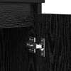 vidaXL Sideboards 2 pcs Black Oak 60 x 35 x 70 cm Engineered Wood