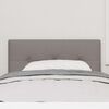 vidaXL Headboard with Headboard Taupe 90 cm Faux Leather