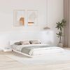 vidaXL Bed Frame White 160 x 200 cm Wood