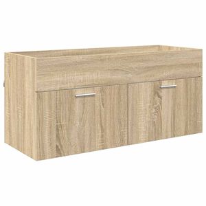 vidaXL Sink cabinet Sonoma Oak Engineered Wood