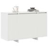 vidaXL Sideboard White 120 x 41 x 75 cm Engineered wood