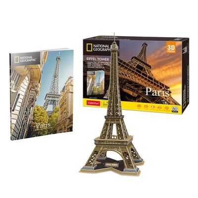 Cubic Fun 3D Puzzle Eiffel Tower 80 pcs