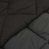 vidaXL Summer Duvet Black and Anthracite 200 x 135 cm Microfiber