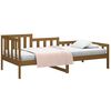 vidaXL Day Bed without Mattress Honey Brown 90x190 cm Single Solid Wood Pine