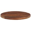 vidaXL Table Top &Oslash; 40x2.5 cm Round Solid Wood Reclaimed