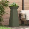 vidaXL Pillar Planter Olive 40 x 40 x 100 cm