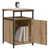 vidaXL Bedside Cabinet Artisan oak Engineered Wood