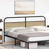 vidaXL Replace Headboard Sonoma Oak 180 cm Steel and Engineered Wood