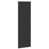 vidaXL Roller Blind Blackout Black 45x175 cm Fabric Width 40.7 cm Polyester