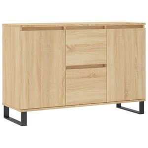 vidaXL Sideboard Sonoma Oak 101.5x35x70 cm Engineered Wood