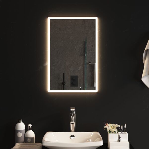 vidaXL LED Bathroom Mirror 40x60 cm