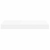 vidaXL Floating Wall Shelves 4 pcs White 40x23x3.8 cm MDF