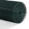 vidaXL Welded Wire Fence Green 1.2 x 50 m Steel