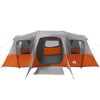 vidaXL Family Tent Tunnel 16-Person Grey Waterproof