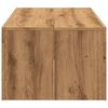vidaXL Coffee Table Artisan Oak 102x50x35 cm Engineered Wood