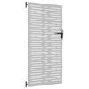 vidaXL Garden Gate 85x200 cm Corten Steel Square Design