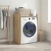 vidaXL Wash Machine Cabinet Sonoma 67.5 x 62 x 97 cm Engineered wood