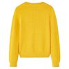 Kids' Sweater Knitted Dark Ochre 140