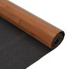 vidaXL Rug Rectangular Brown 60x200 cm Bamboo
