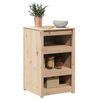 vidaXL Kitchen Cabinet Brown Oak 55 x 55 x 92 cm Solid Pine Wood