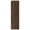 vidaXL Shoe Cabinet with 2 Flip-Drawers Brown Oak 80x34x116 cm