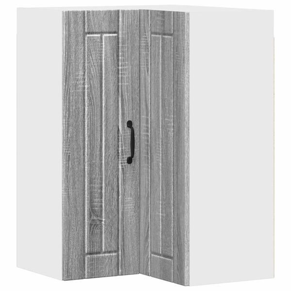 vidaXL Dishwasher Panel Lucca Grey Sonoma 57 x 57 x 80 cm