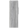 vidaXL Highboard Grey Sonoma 45x42.5x124 cm Engineered Wood