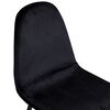 Venture Home Dining Chairs 2 pcs Polar Velvet Black