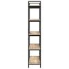 vidaXL Bookshelf Sonoma Oak 100 x 33.5 x 178 cm Engineered Wood