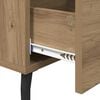 vidaXL Bedside Cabinet Artisan Oak 40 x 40 x 66 cm Engineered Wood