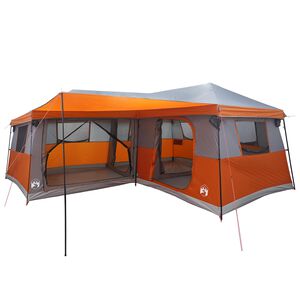 vidaXL Family Tent with Rainfly Water-Resistant 14-Person