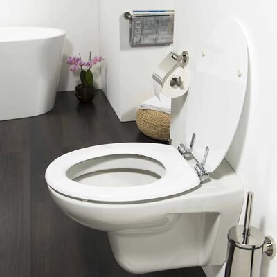Tiger Soft-Close Toilet Seat Reno MDF White 252350646