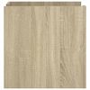 vidaXL Bedside Cabinet Sonoma Oak 45x50x50 cm Engineered Wood