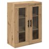 vidaXL Highboard with Drawer 2 pcs Artisan Oak Engineered Wood