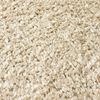 vidaXL High Pile Shaggy Rug Beige 100x200 cm 50 mm