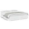 vidaXL Bed Frame with Drawers without Mattress White 180x200 cm Super King