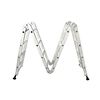vidaXL Aluminium Step Ladder 8 Steps 150 kg