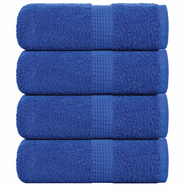 vidaXL Guest Towels "FROGN" 4 pcs Blue 30x50 cm 360 gsm