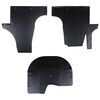 vidaXL Car Mat 3 pcs Black VW T5 , T6 , for MULTAN Rubber