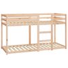 vidaXL Bunk Bed without Mattress 75x190 cm Small Single Solid Wood Pine