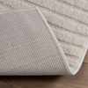 vidaXL Area Rugs Rectangular HUARTE Cream 150 x 80 cm Polyester