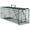vidaXL Animal Trap Green 61 x 20 x 21.5 cm Steel